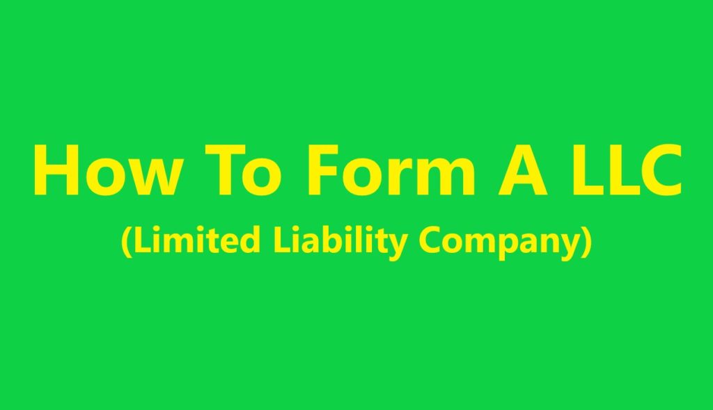 how to form a llc